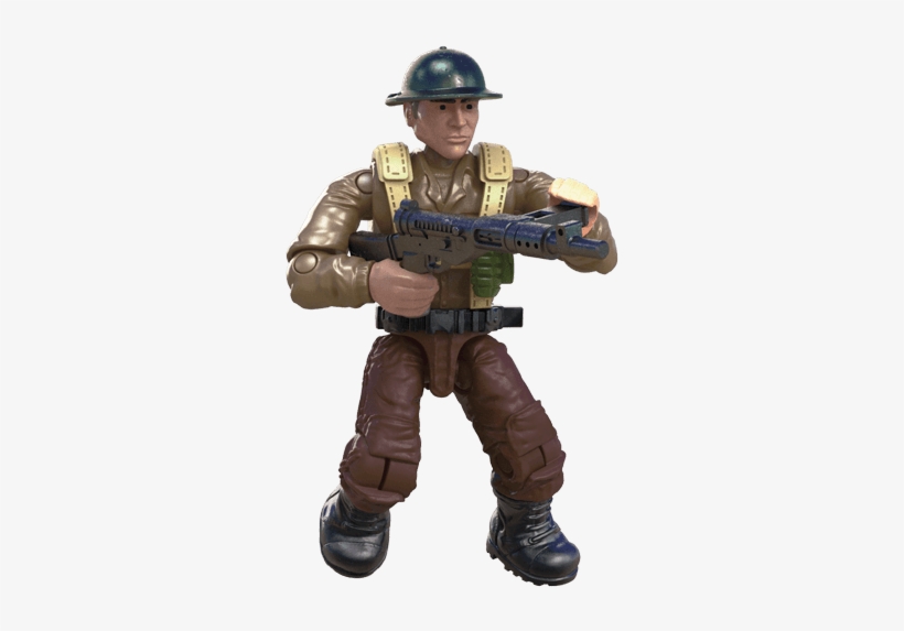 Wwii British Soldier - Call Of Duty Mega Bloks Legends Allied Soldiers, transparent png #2982535