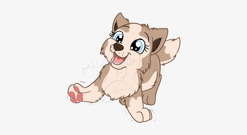 Puppy Tundra - Imagenes De Perritos Anime, transparent png #2982991