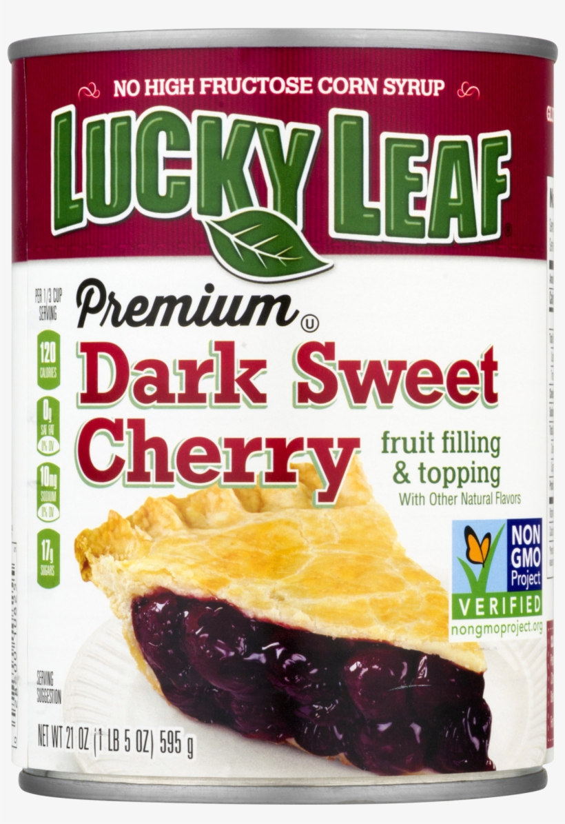 Lucky Leaf® Premium Dark Sweet Cherry Fruit Filling - Lucky Leaf Premium Apple Pie Filling Or Topping - 21, transparent png #2983050
