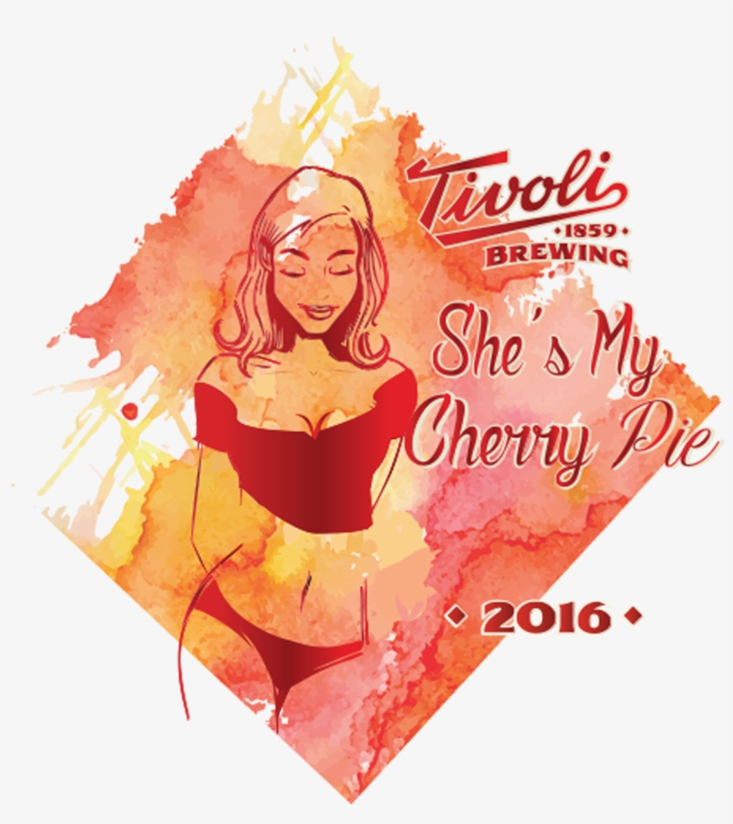 She's My Cherry Pie Lager 2,400lbs Of Local Montmorency - Tivoli Brewing Co. Tap House, transparent png #2983113