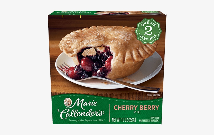 Small Cherry Berry Pie - Marie Callenders Country Fried Pork Chop & Gravy, transparent png #2983143