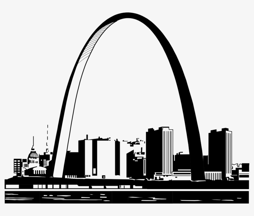 Medium Image - St Louis Arch Png, transparent png #2983227