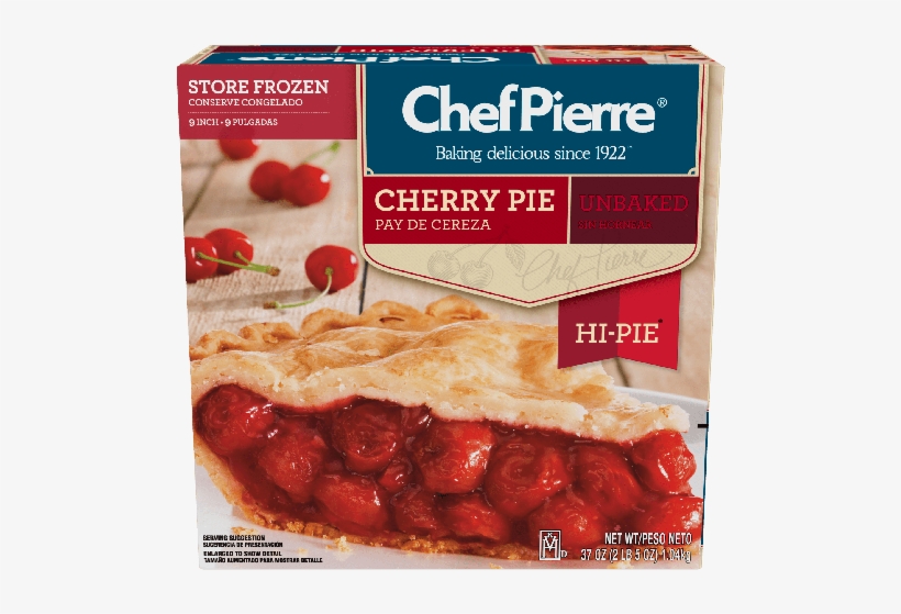 Sara Lee Unbaked Cherry Hi Pie, 9 Inch 6 Per Case - Chef Pierre 05889 Pie High Variety Pre-baked 10 Inch, transparent png #2983270