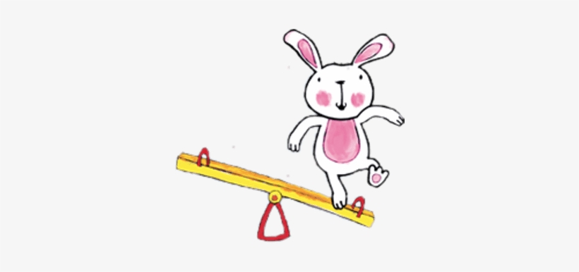 Poppy Cat Alma On Seesaw - Poppy Cat, transparent png #2983553