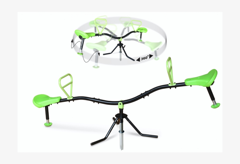 Exit Spinner 360 Seesaw - Exit Spinner Rotatable Seesaw, transparent png #2983554