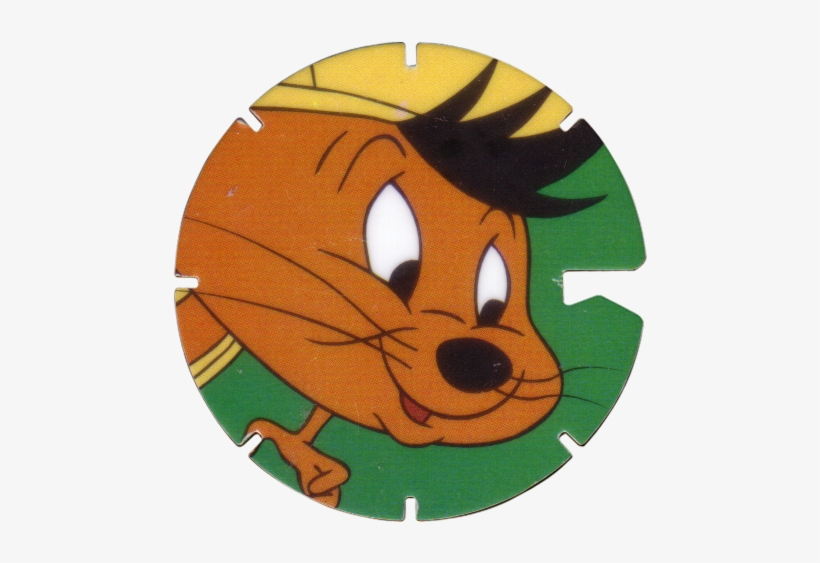 Tazos > Series 1 > 101 140 Looney Tunes Techno 130 - Speedy Gonzales, transparent png #2983719