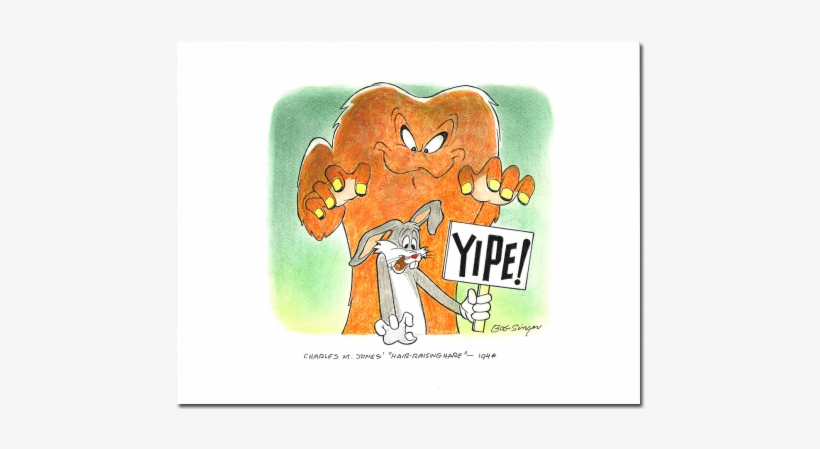 Hair Raising Hare - Cartoon, transparent png #2984351