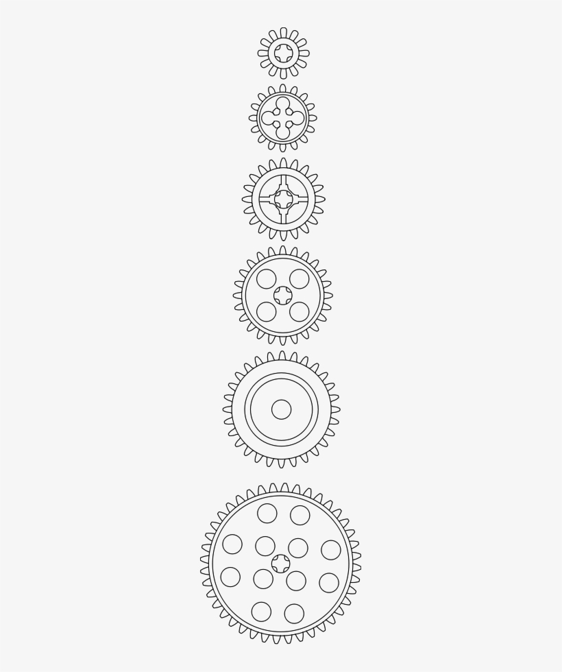 Gear Profiles - Lego Technic Gear Svg, transparent png #2984544