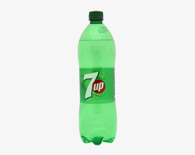 7up Drink 1ltr Pet - 7 Up, transparent png #2984599