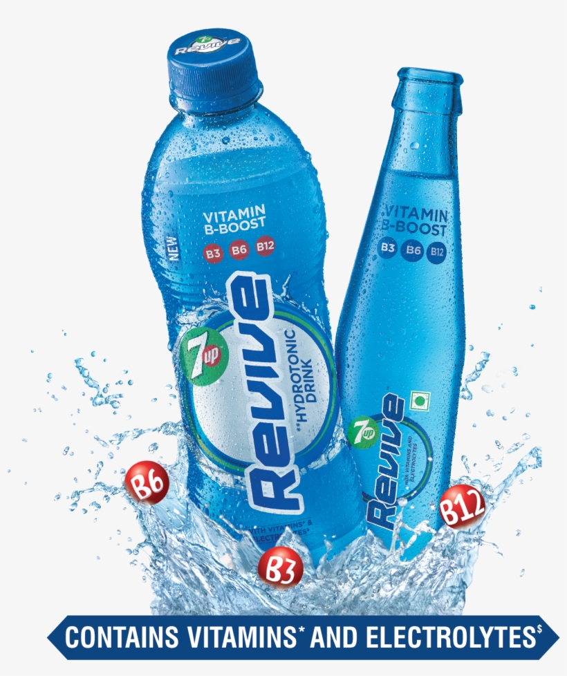 Pepsico Strengthens Its Hydration Portfolio With The - 7 Up Revive India, transparent png #2985025
