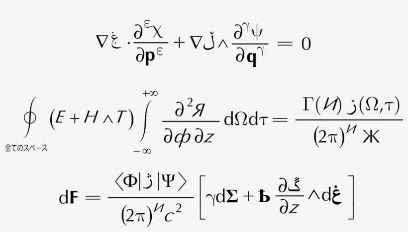 Equations In Many Alphabets - Equation, transparent png #2985028