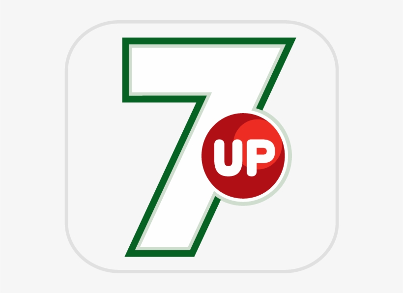 7up - Old 7 Up Logo, transparent png #2985058