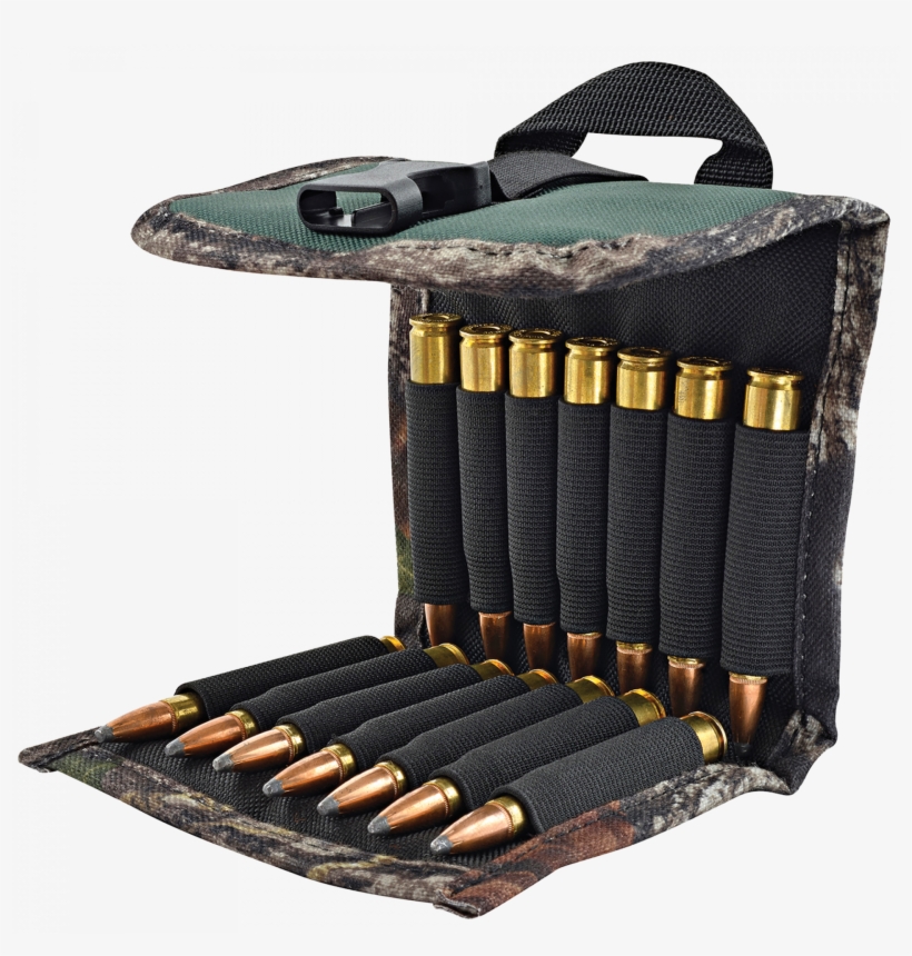 Mossy Oak Rifle Ammo Pouch Large/break Up Infinity - Mossy Oak Rifle Ammo Pouch - Green/break Up Infinity, transparent png #2985358
