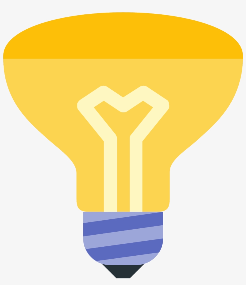This Is A Lightbulb Icon - Incandescent Light Bulb, transparent png #2985678