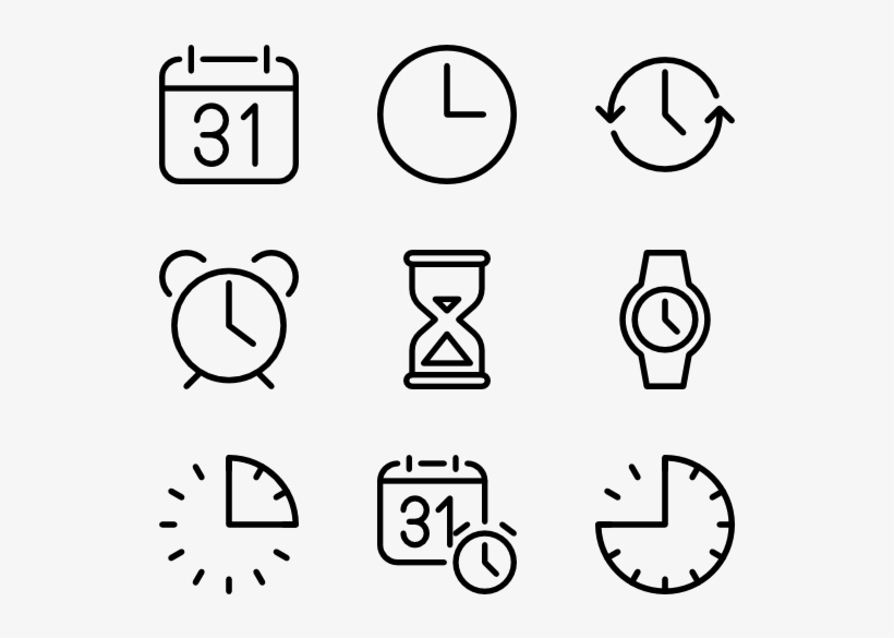 Time - Hobbies Icon Png, transparent png #2986225
