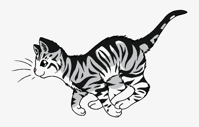 Gorsetail - Gray Tabby Warrior Cats, transparent png #2986267