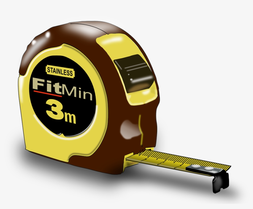 From The Insane Asylum - Measuring Tape Clip Art, transparent png #2987324