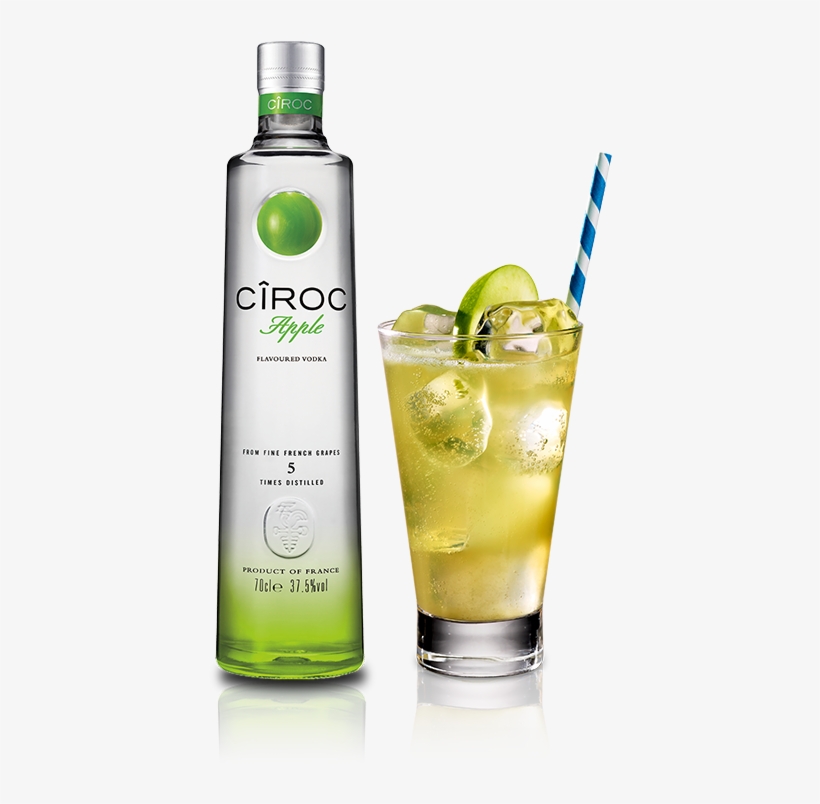 Apple Crisp With Ciroc Apple - Ciroc Coconut Vodka - 1 L Bottle, transparent png #2987378