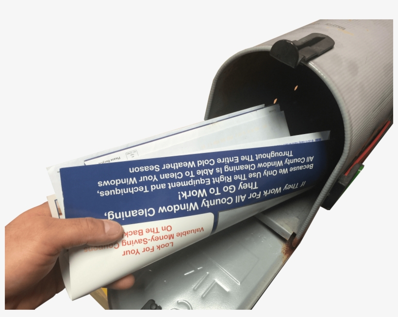 Eddm Mail Coming Out Of Mail Box - Mail, transparent png #2987673