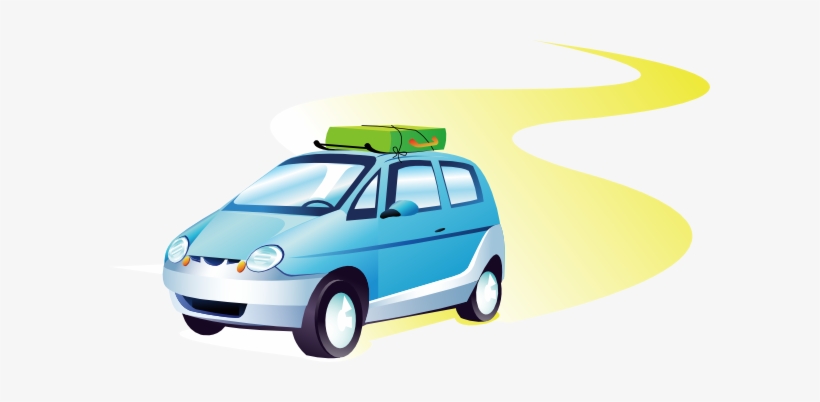 Road - Travel Car Vector Png, transparent png #2987759