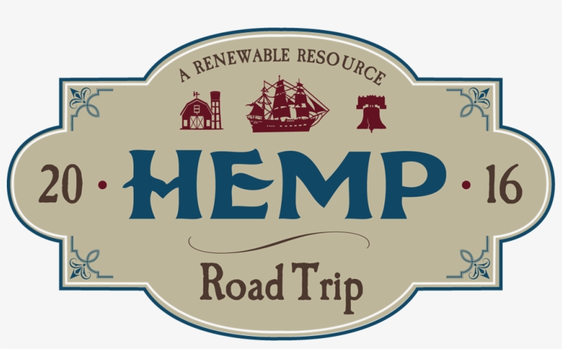 The Hemp Road Trip One Bus - Label, transparent png #2988095