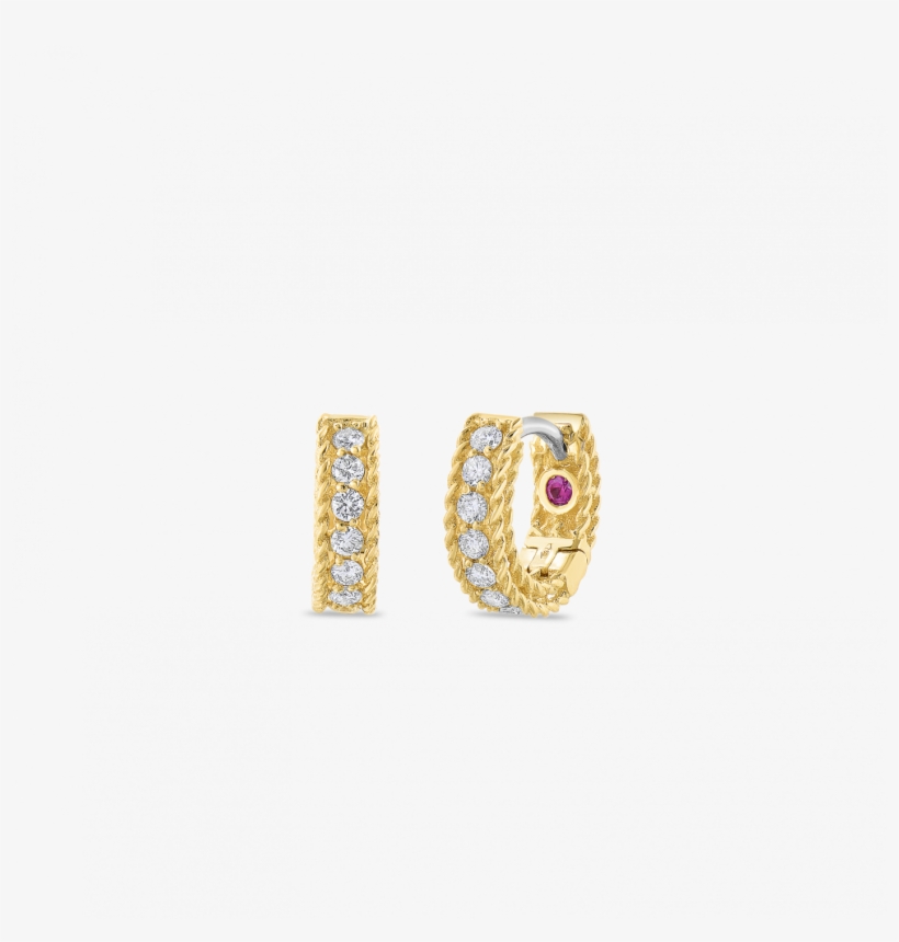 Roberto Coin 18kt Gold Princess Gold Earrings - Owl, transparent png #2988437