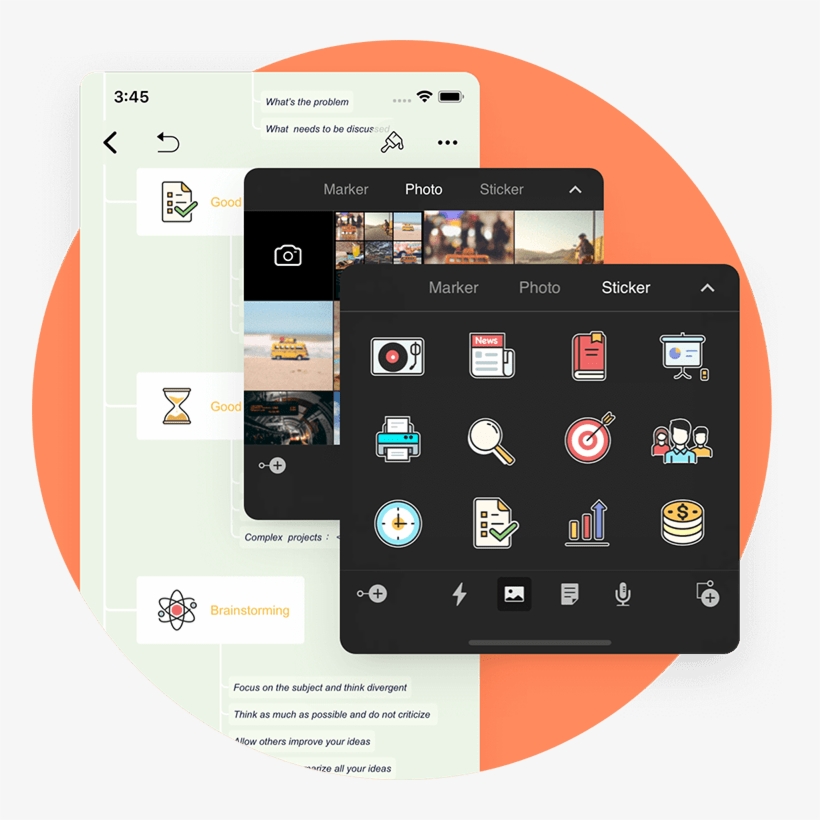 Stickers And Photos - Xmind, transparent png #2988462