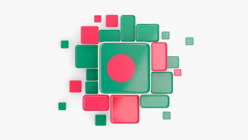 Illustration Of Flag Of Bangladesh - Norway Flag Background Png, transparent png #2988601