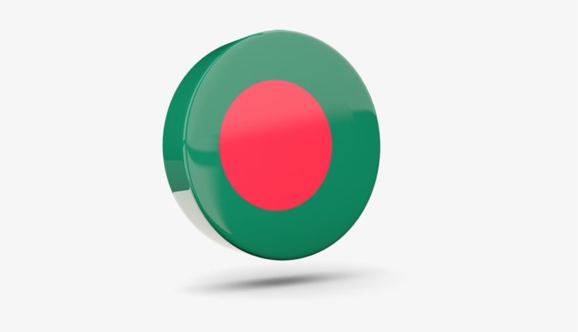 Illustration Of Flag Of Bangladesh - Bangladesh Flag 3d, transparent png #2988621