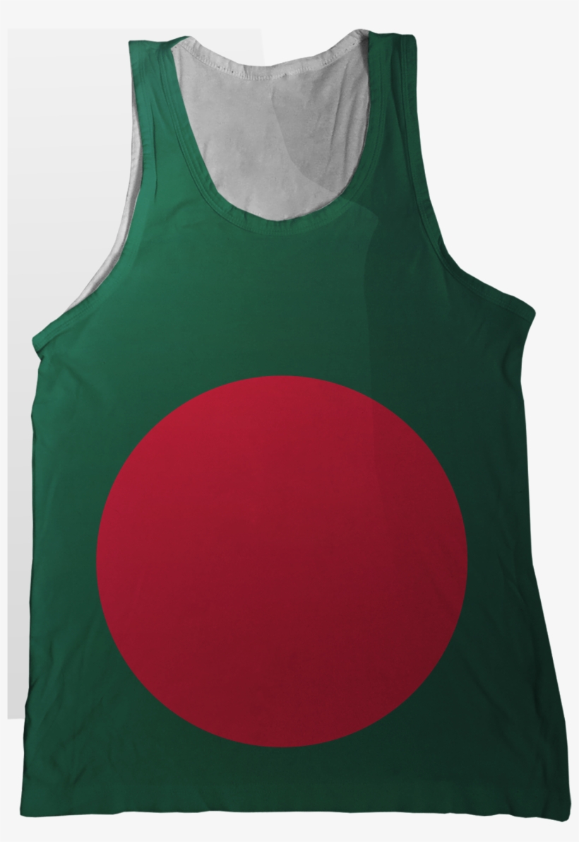 Bangladesh Flag Tank Top - Flag, transparent png #2988736