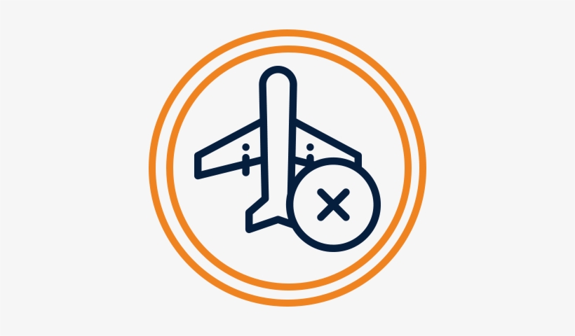 Vuelo Cancelado - Flight Time Icon Png, transparent png #2989256