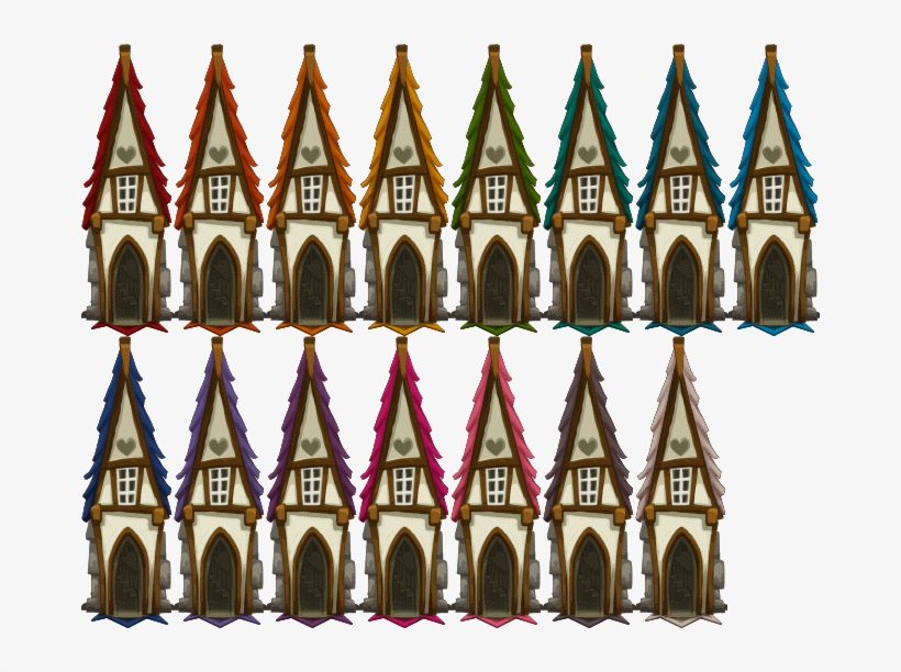 House Small House Colors L1 - House, transparent png #2989716