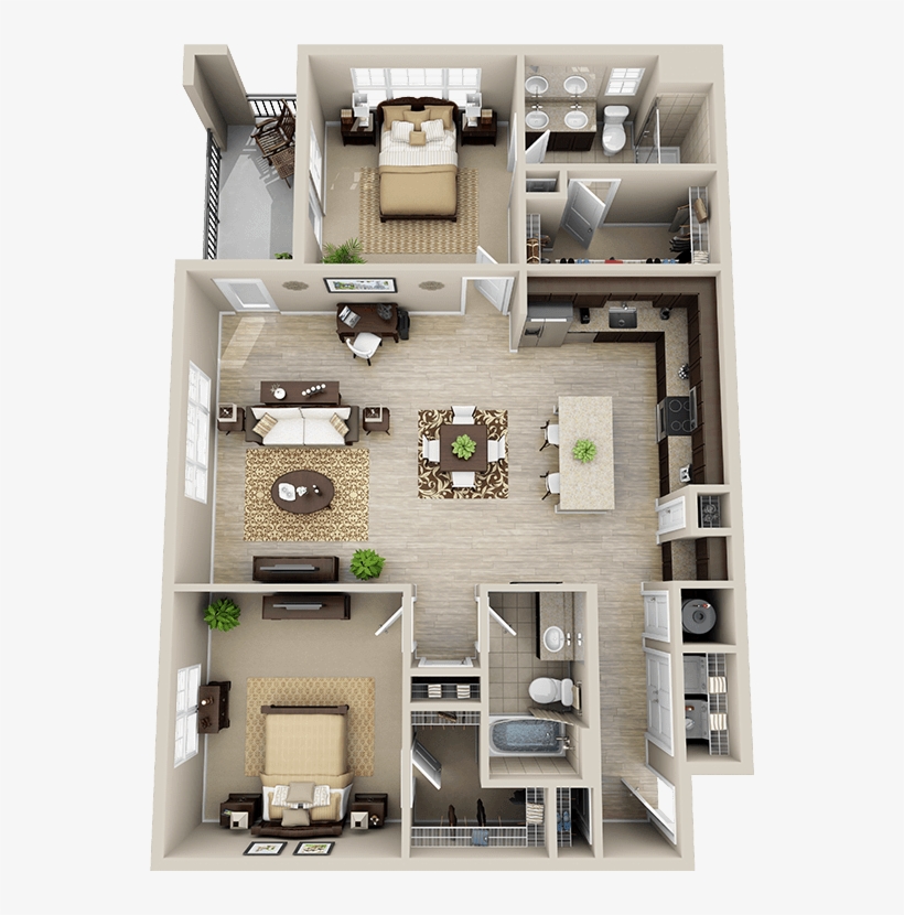 This Is A Good Small House Plan Walk In Closets And - Sims 4 House Ideas Inside, transparent png #2989976