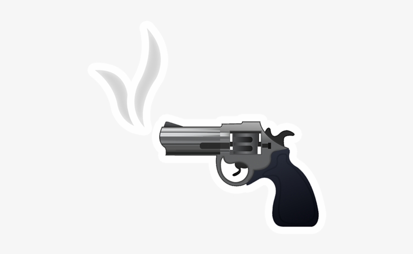 0 Replies 1 Retweet 3 Likes - Emoji Gun, transparent png #2990009