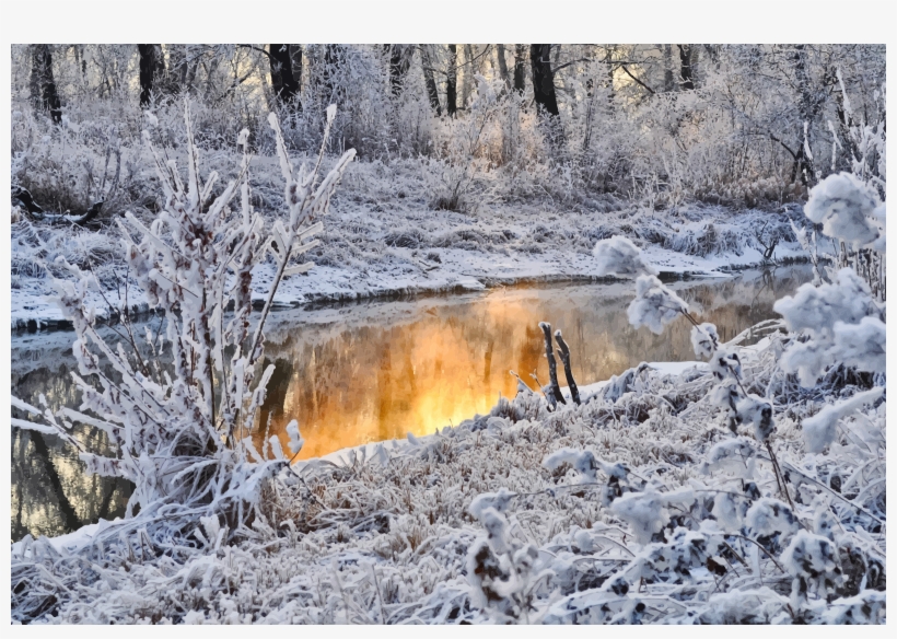 Big Image - Water Snow Ice, transparent png #2990390