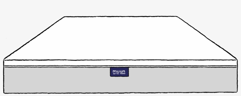 Muun Configurator Mattress Last Layer - Black-and-white, transparent png #2990502