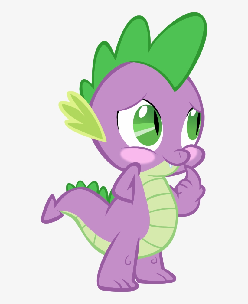 Superelectrogirl98, Blushing, Cute, Safe, Simple Background, - My Little Pony Spike Naked, transparent png #2990859