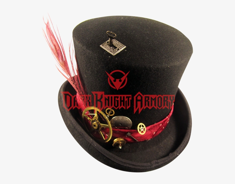 Mens Formal Steampunk Top Hat, transparent png #2991155