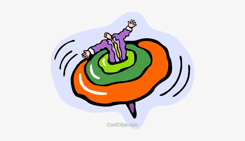 Spinning Top Royalty Free Vector Clip Art Illustration - Illustration, transparent png #2991518