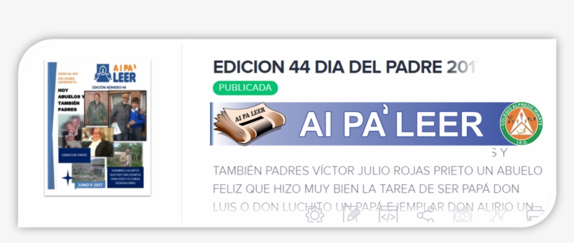 Edición 44- Especial Día Del Padre - Web Page, transparent png #2992313
