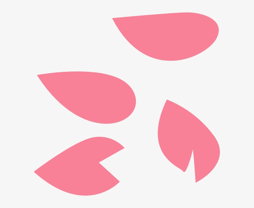 Download Png Vector - Cherry Blossom Petal Vector, transparent png #2992461