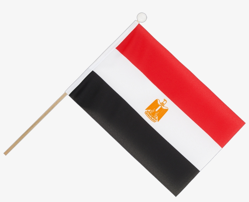 Hand Waving Flag 6x9" - Egypt Flag, transparent png #2992538