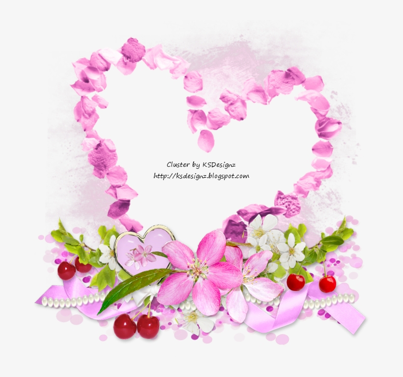 Ftu Cluster - Cherry Blossom - Cluster Frame Cherry Png, transparent png #2992541