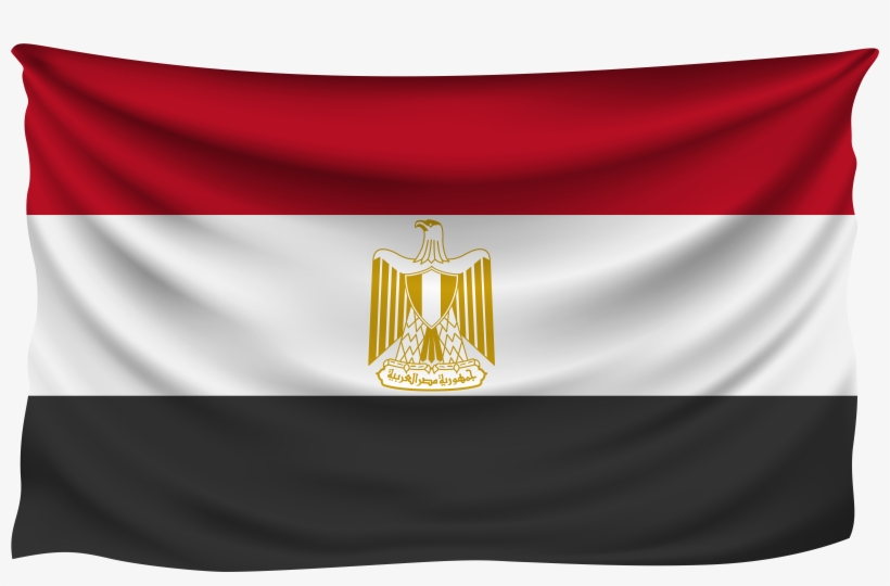 Egypt Flag 3d Vector, transparent png #2992582