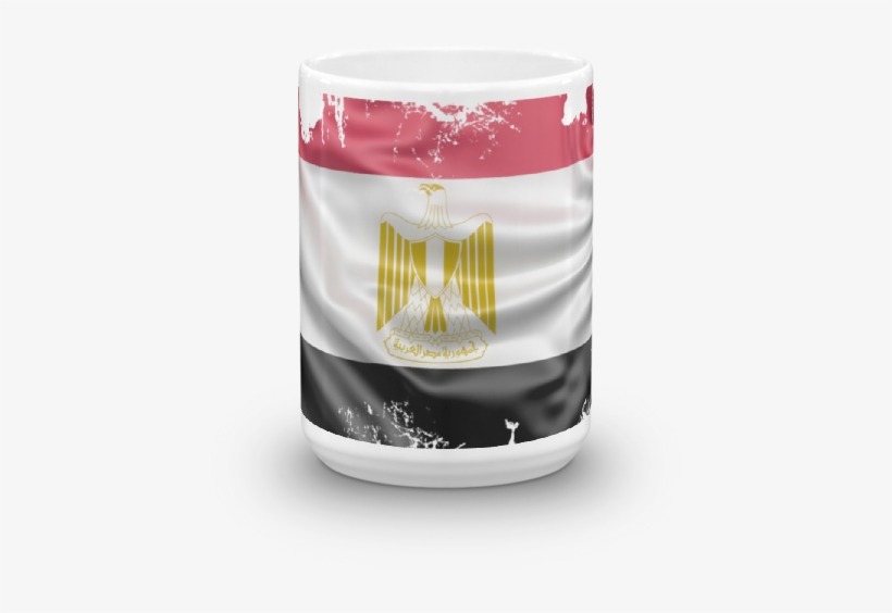 Mug Mondial 2018 Egypt Flag - Flag, transparent png #2992689