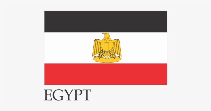 Egypt Flag 3 X 5 Feet - Emblem, transparent png #2992725