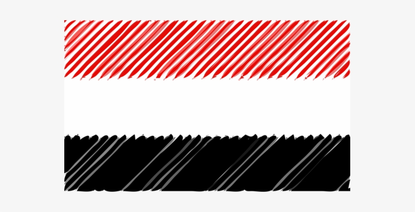 Flag Of Yemen Flag Of Egypt Flag Of Sierra Leone - Yemen Flag Pdf, transparent png #2992935