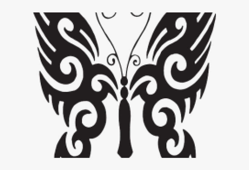 Butterfly Tattoo Designs Png Transparent Images - Imagenes De Mariposas Tribales, transparent png #2993338