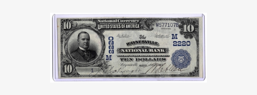 1902 National Bank Note, transparent png #2993417