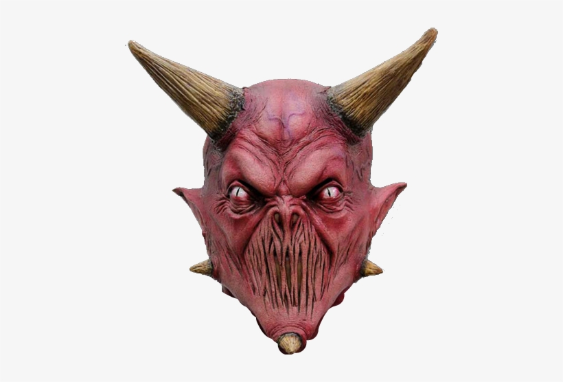 Demon Devil Oni Satan Lucifer Hell - Mask Head & Neck Magical Legend Kalifax, transparent png #2993631